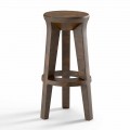 Barová stolička s vysokým designem z polyethylenu vyrobená v Itálii - Tinuccia