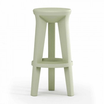Barová stolička s vysokým designem z polyethylenu vyrobená v Itálii - Tinuccia