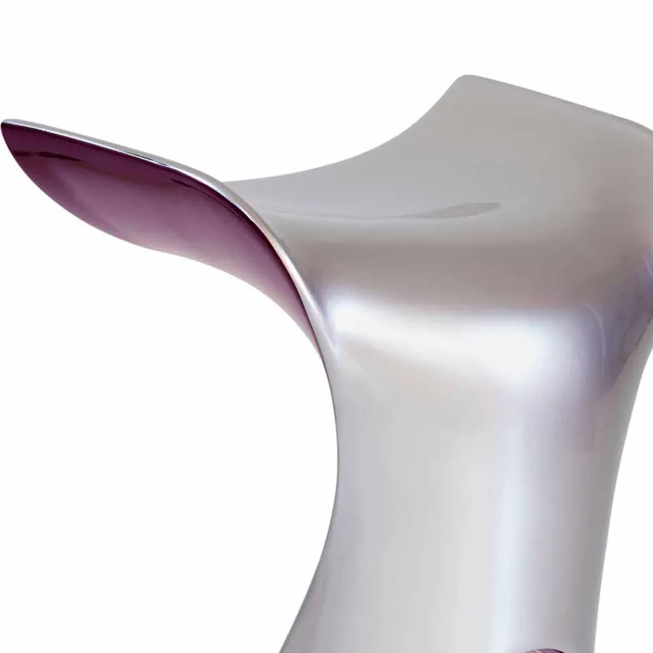 Moderní vysoká designová stolička z polyetylenu - Koncord Next Slide Viadurini