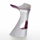 Moderní vysoká designová stolička z polyetylenu - Koncord Next Slide Viadurini