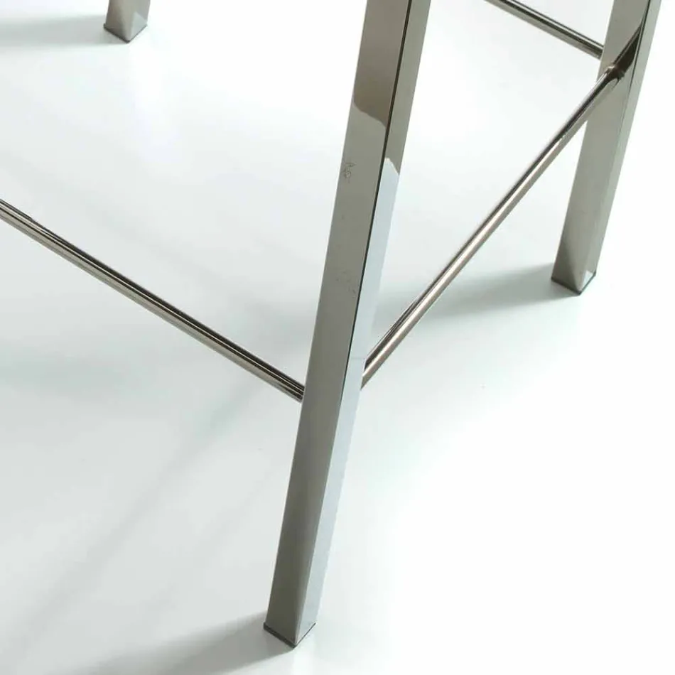 Floyd barová stolička / kuchyň H 96 cm, moderní design, vyrobený v Itálii Viadurini