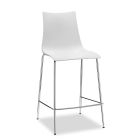 Barová židle z barevného technopolymeru Made in Italy 2 kusy - Fedora Viadurini