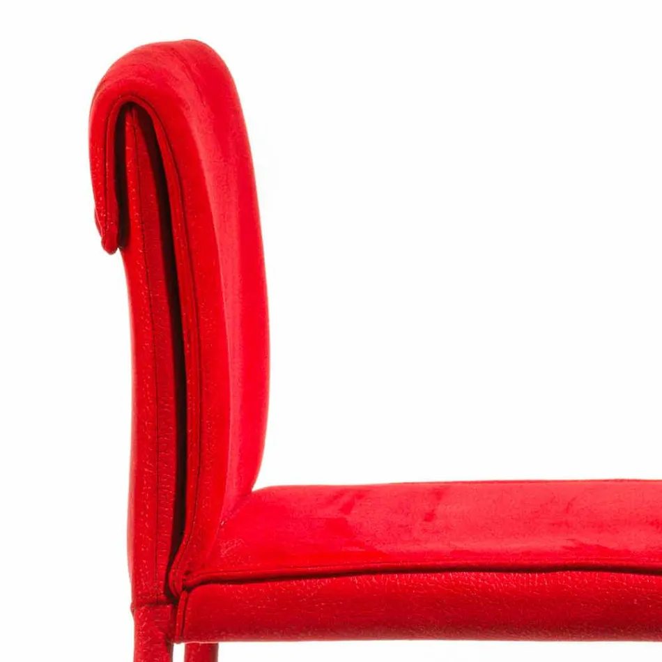 Moderní designová barová stolička Amos, ručně vyráběná v Itálii Viadurini