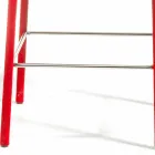 Moderní designová barová stolička Amos, ručně vyráběná v Itálii Viadurini