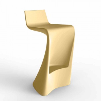 Moderní designová barová stolička Wing Vondom z polyethylenu