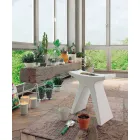 Nízká venkovní stolička z polypropylenu Vyrobeno v Itálii - Prue Viadurini