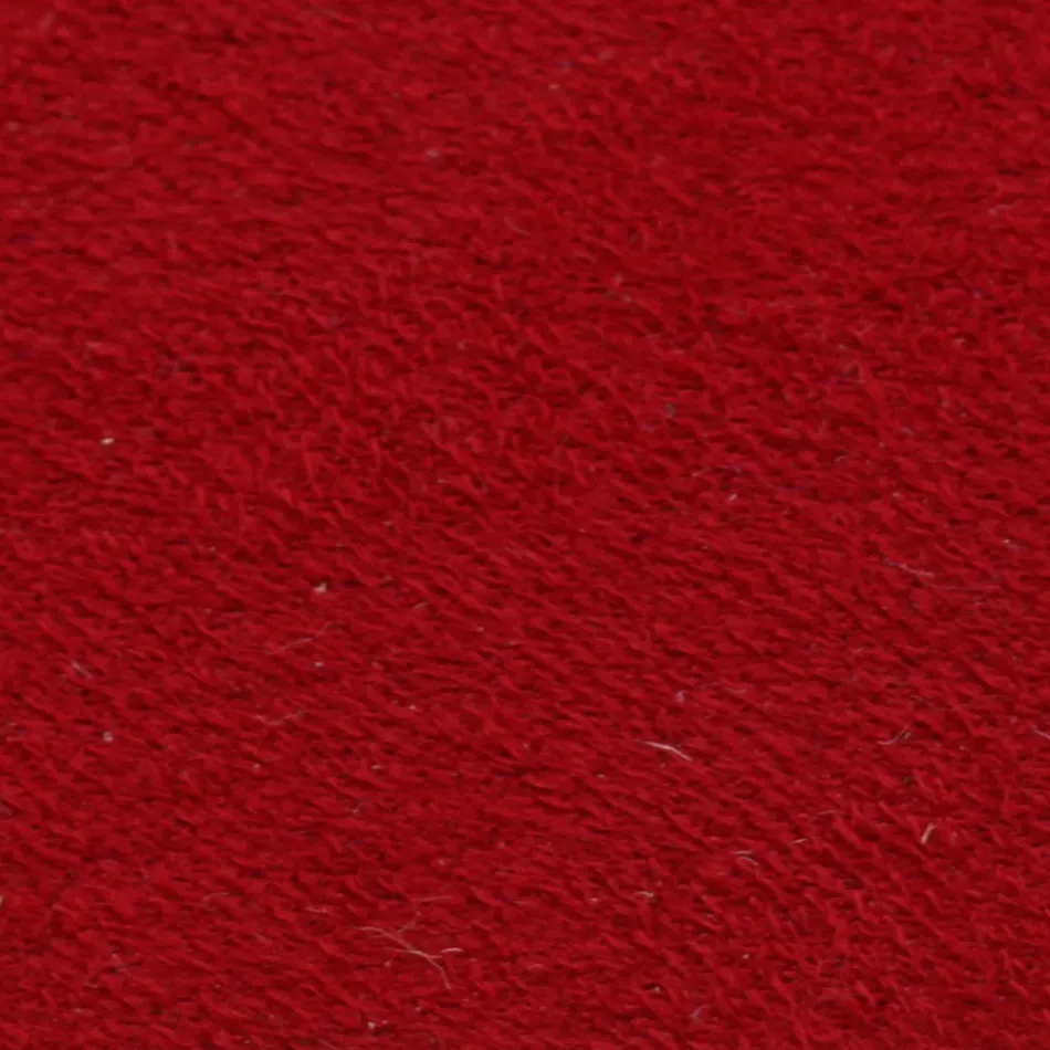 Taburet kompletně čalouněný červeným technovláknem Made in Italy - Screen Viadurini