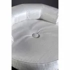 Stolička s ocelovou konstrukcí a látkovým sedadlem vyrobena v Itálii - Varšava Viadurini