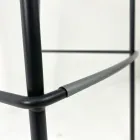 Kuchyňská stolička z oceli a technopolymeru Made in Italy 2 kusy - girlanda Viadurini