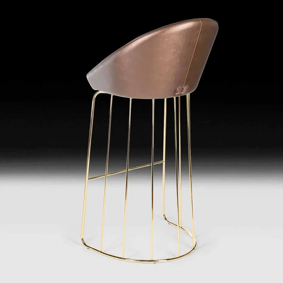 Současná barová stolička 100% Made in Italy Dedo Viadurini