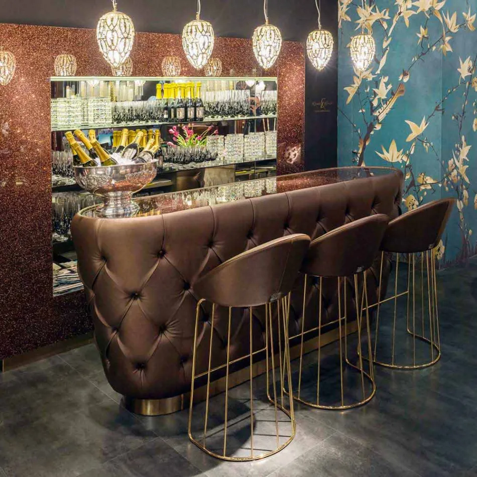 Současná barová stolička 100% Made in Italy Dedo Viadurini