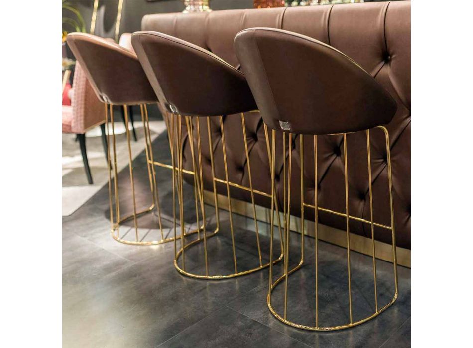 Současná barová stolička 100% Made in Italy Dedo Viadurini