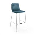 Kuchyňská stolička v barevném sametu, moderní a elegantní design - Bizet