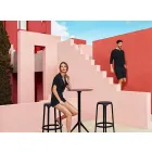 Venkovní stolička Brooklyn by Vondom z polypropylenu, H 76 cm Viadurini