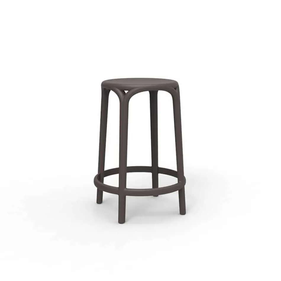 Brooklyn Vondom venkovní stolička H 66 cm, z polypropylenu Viadurini