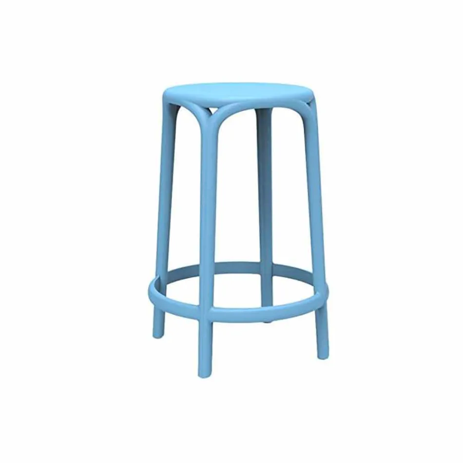 Brooklyn Vondom venkovní stolička H 66 cm, z polypropylenu Viadurini