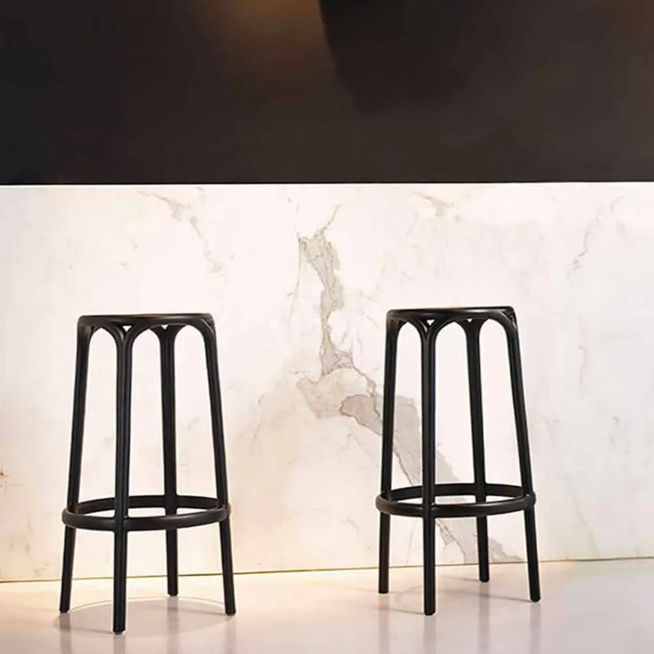 Brooklyn Vondom venkovní stolička H 66 cm, z polypropylenu Viadurini