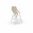 Venkovní stolička Faz by Vondom H 111 cm z polypropylenu a oceli Viadurini