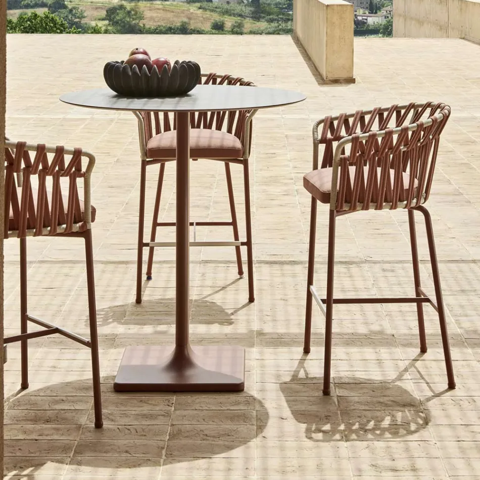 Venkovní hliníková stolička Made in Italy - Emmacross by Varaschin Viadurini