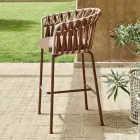 Venkovní stolička z hliníku Made in Italy - Emmacross od Varaschin Viadurini