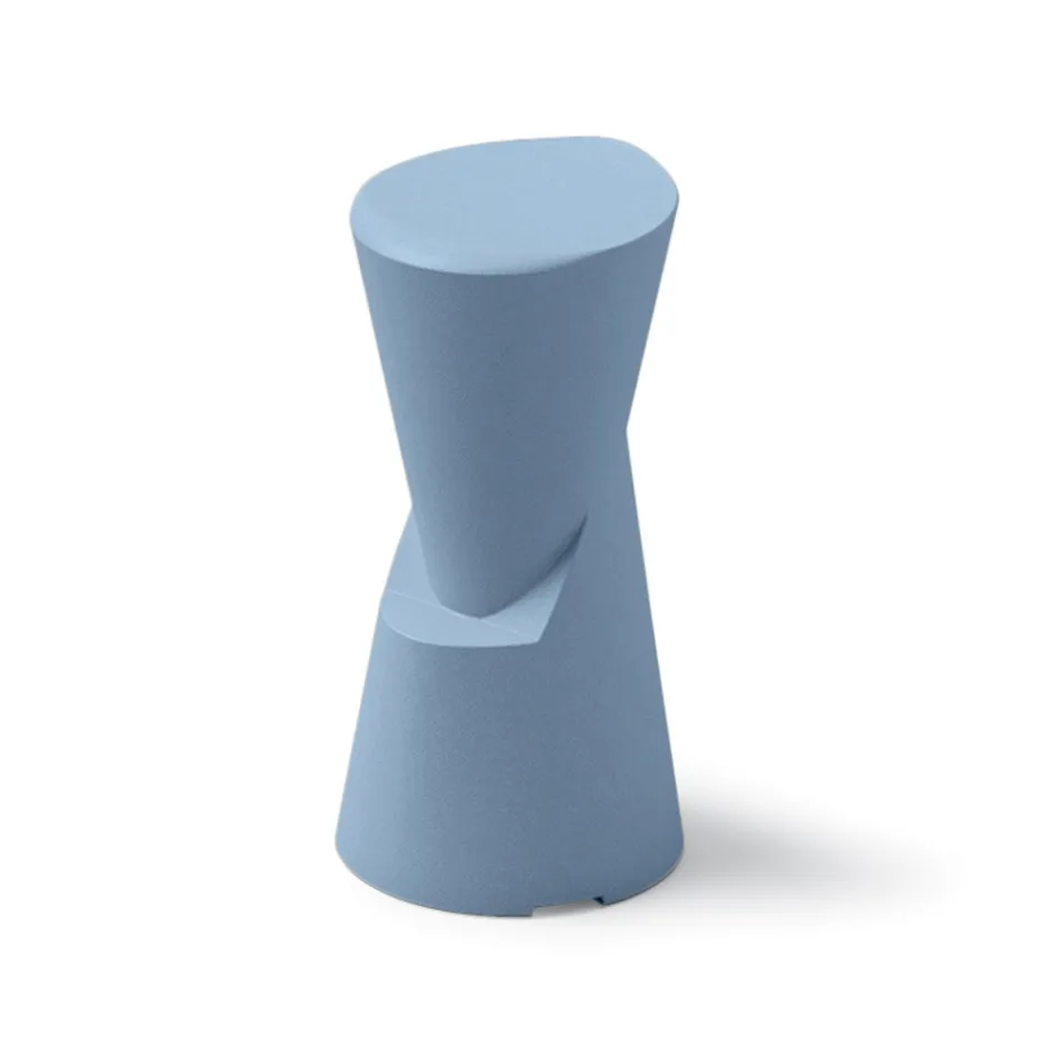 Venkovní taburetka z polyetylenu 7 barev Made in Italy – krémová Viadurini