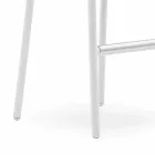 Stohovatelná zahradní stolička z hliníku a technické tkaniny - inteligentní od společnosti Varaschin Viadurini