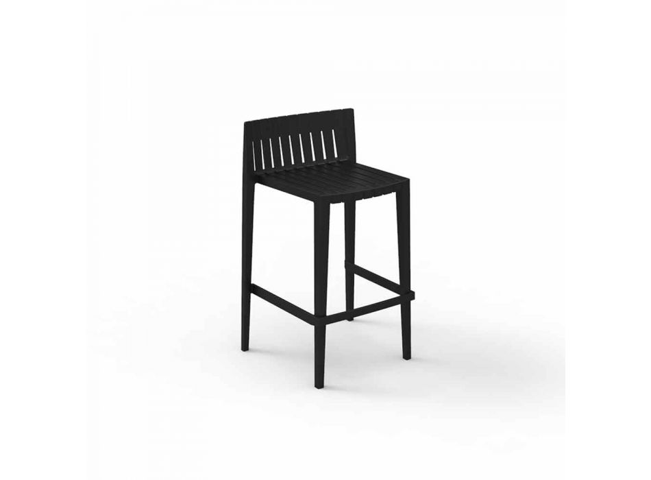 Vondom Spritz stohovatelná zahradní stolička H 97 cm z polypropylenu Viadurini