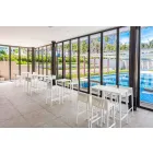 Vondom Spritz stohovatelná zahradní stolička H 97 cm z polypropylenu Viadurini