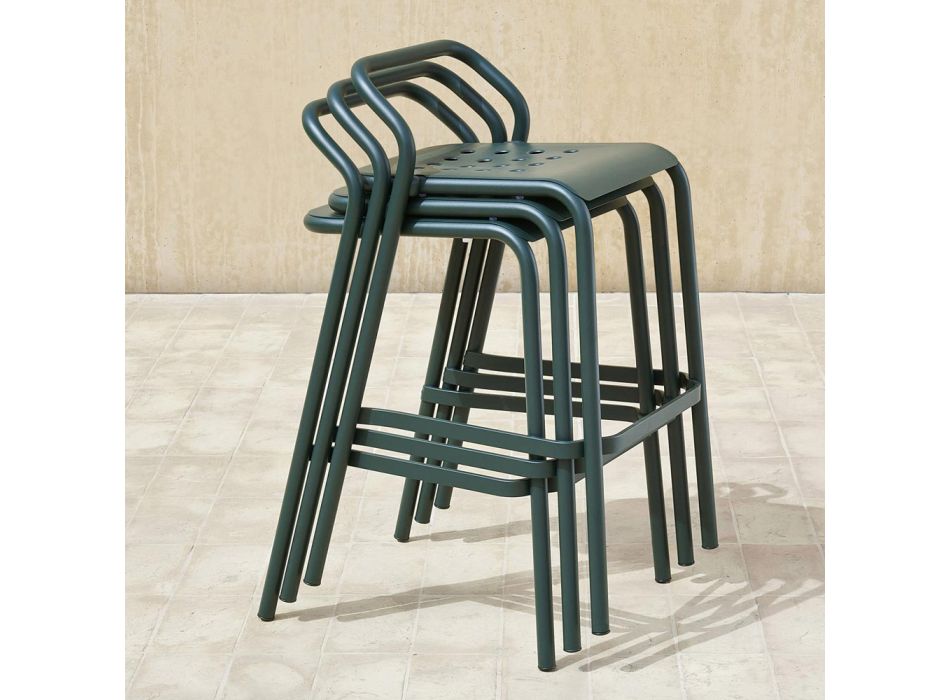 Hliníková skořepina zahradní stoličky Made in Italy - Noss by Varaschin Viadurini