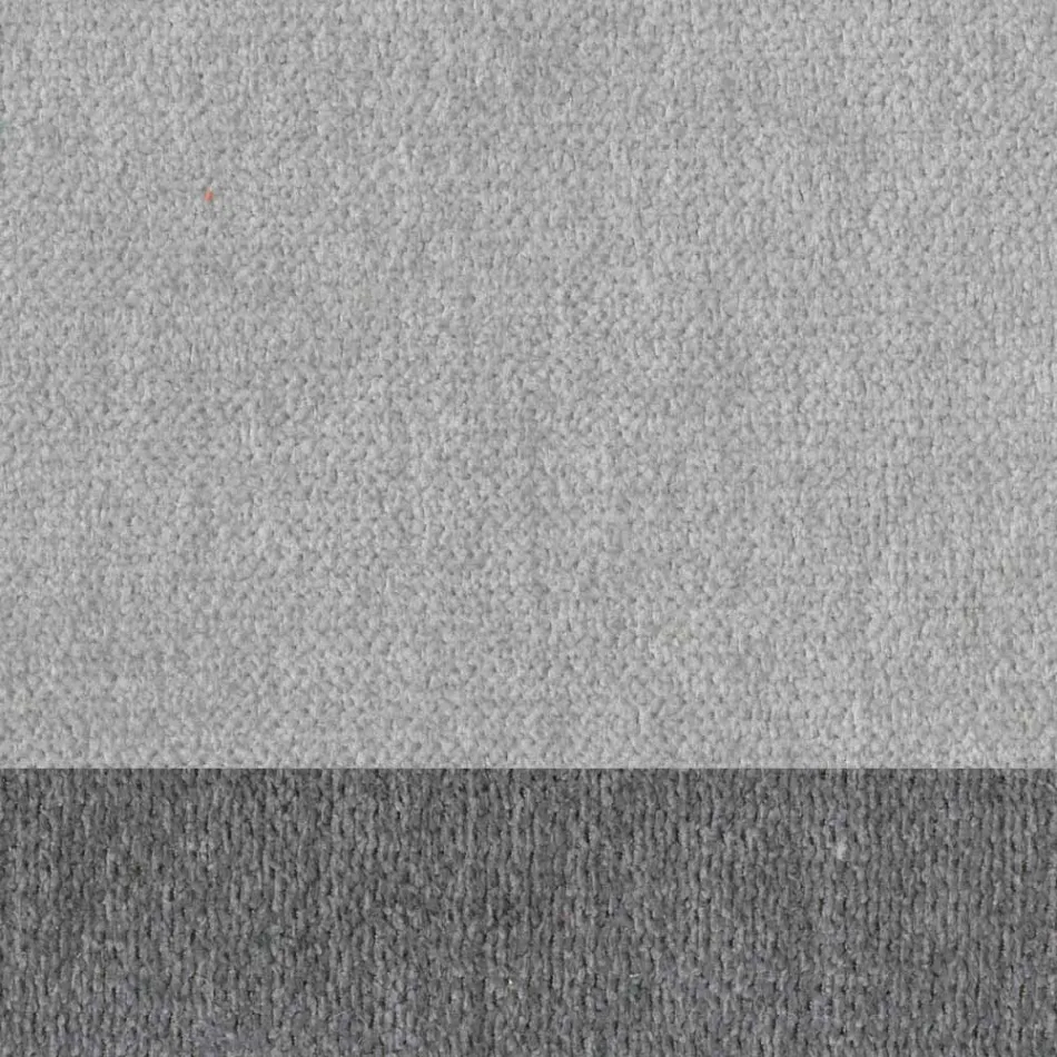 Designová stolička do obývacího pokoje z látky s okrajem a antracitovým kovem - Scarat Viadurini