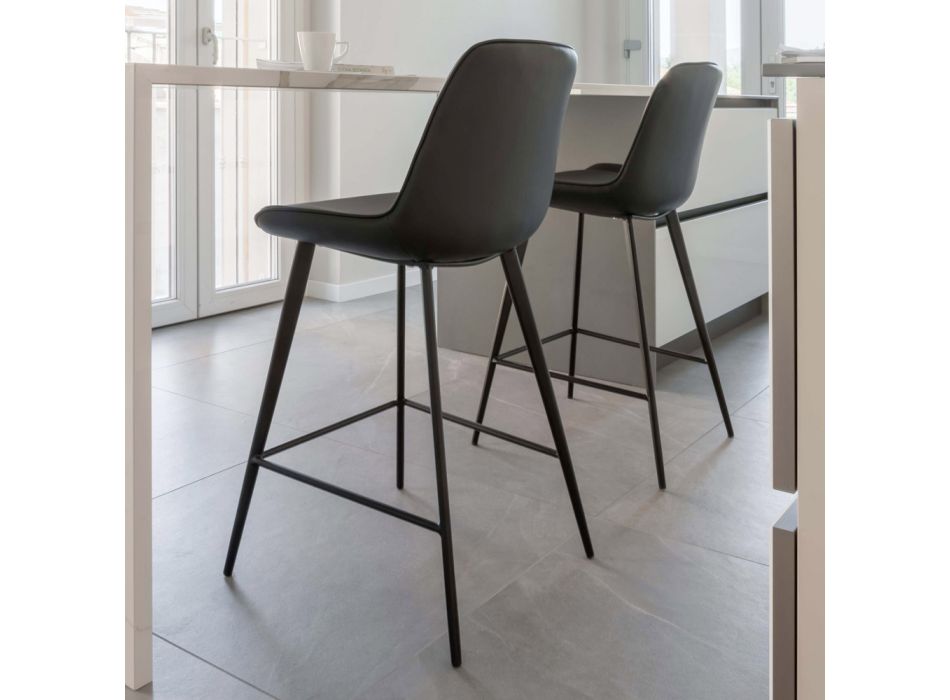 Židle do obývacího pokoje s různými strukturami a povrchovými úpravami - Denis Viadurini