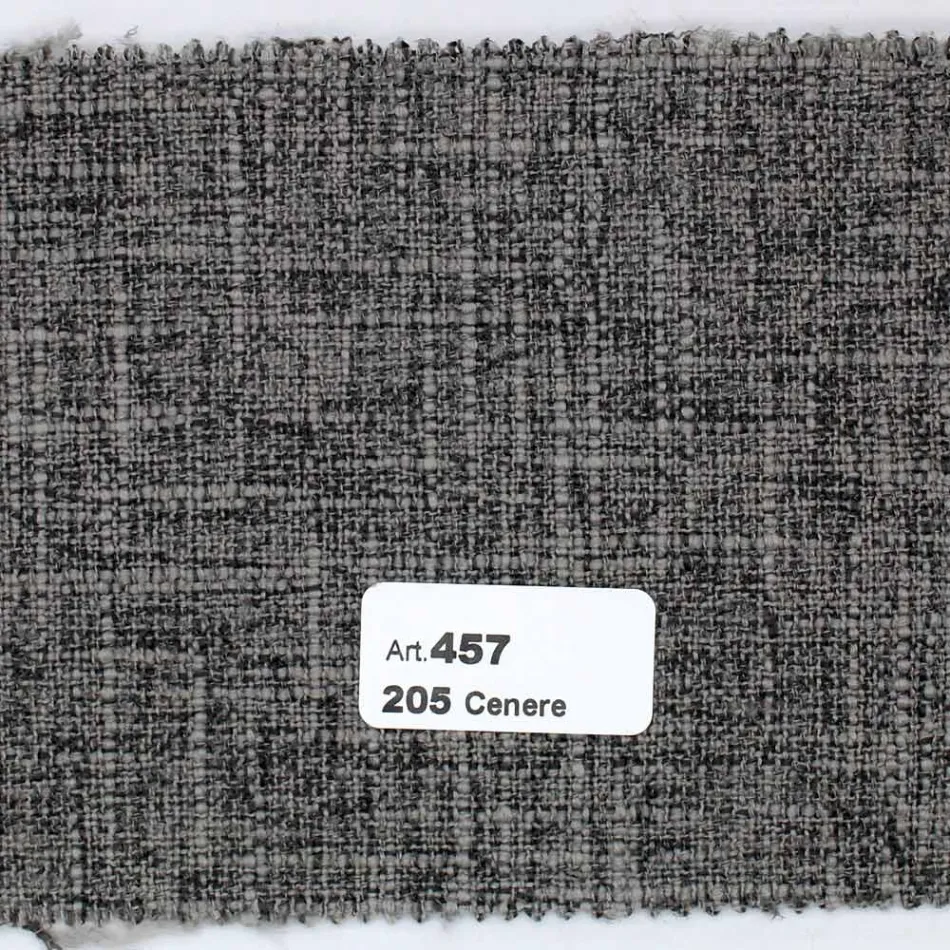 Taburet do obývacího pokoje s nízkým opěradlem Made in Italy - Orietta Viadurini