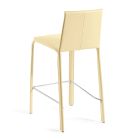 Židle do obývacího pokoje z regenerované kůže Ivory Made in Italy - Lanterna Viadurini