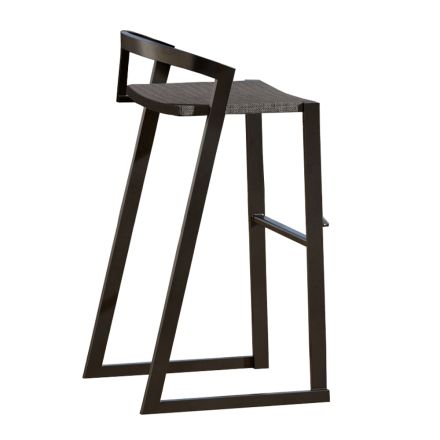 Venkovní designová stolička z vysoce kvalitního hliníku, 3 kusy - Filomena Viadurini