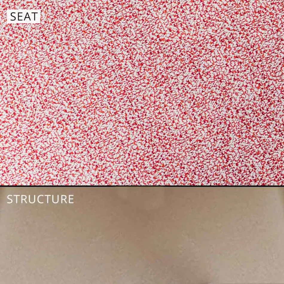 Venkovní designová stolička z vysoce kvalitního hliníku, 3 kusy - Filomena Viadurini