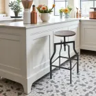 Moderní designová stolička z kovu a dřeva, nastavitelná Livorno2 Viadurini