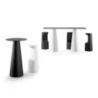 Vysoce designová stolička z matného polyetylenu pro venkovní použití Made in Italy - Forlina Viadurini