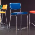 Design stolice 50 let v umělé graffiti Unica Viadurini