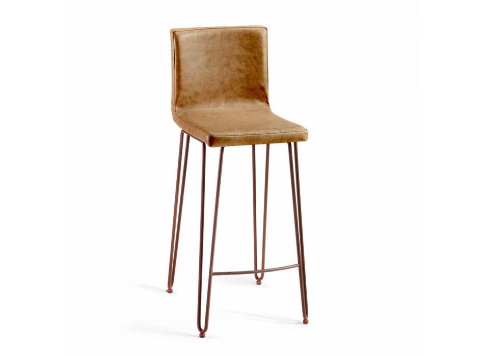Designová stolička s vysokým podkladem Carlo, H 97 cm, vyrobená v Itálii Viadurini