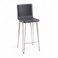 Designová stolička s vysokým podkladem Carlo, H 97 cm, vyrobená v Itálii