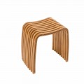 Gorizia zaoblená bambusová stolička