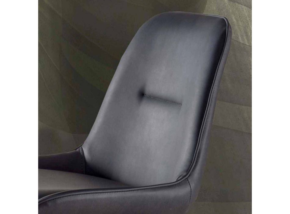 Pevná stolička H 65 cm, struktura se 4 kovovými nohami - palce Viadurini