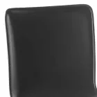 Otočná stolička s moderní designovou zádovou opěrkou Gord, H 113 cm Viadurini