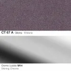 Otočná stolička z látky a oceli s plynovým zvedákem vyrobená v Itálii - Marchesi Viadurini