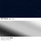 Otočná stolička z látky a oceli s plynovým zvedákem vyrobená v Itálii - Marchesi Viadurini