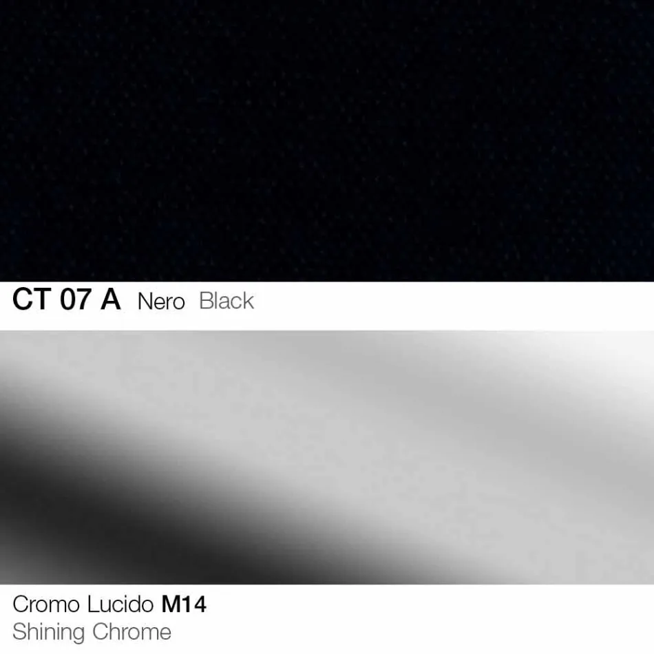 Otočná stolička z látky a oceli s plynovým zvedákem vyrobená v Itálii - Marchesi Viadurini