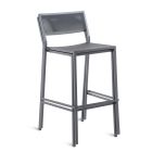 Stohovatelná venkovní stolička z galvanizovaného železa Made in Italy - Woody Viadurini