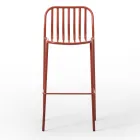 Stohovatelná venkovní kovová stolička Made in Italy 2 kusy - Jednoduše Viadurini