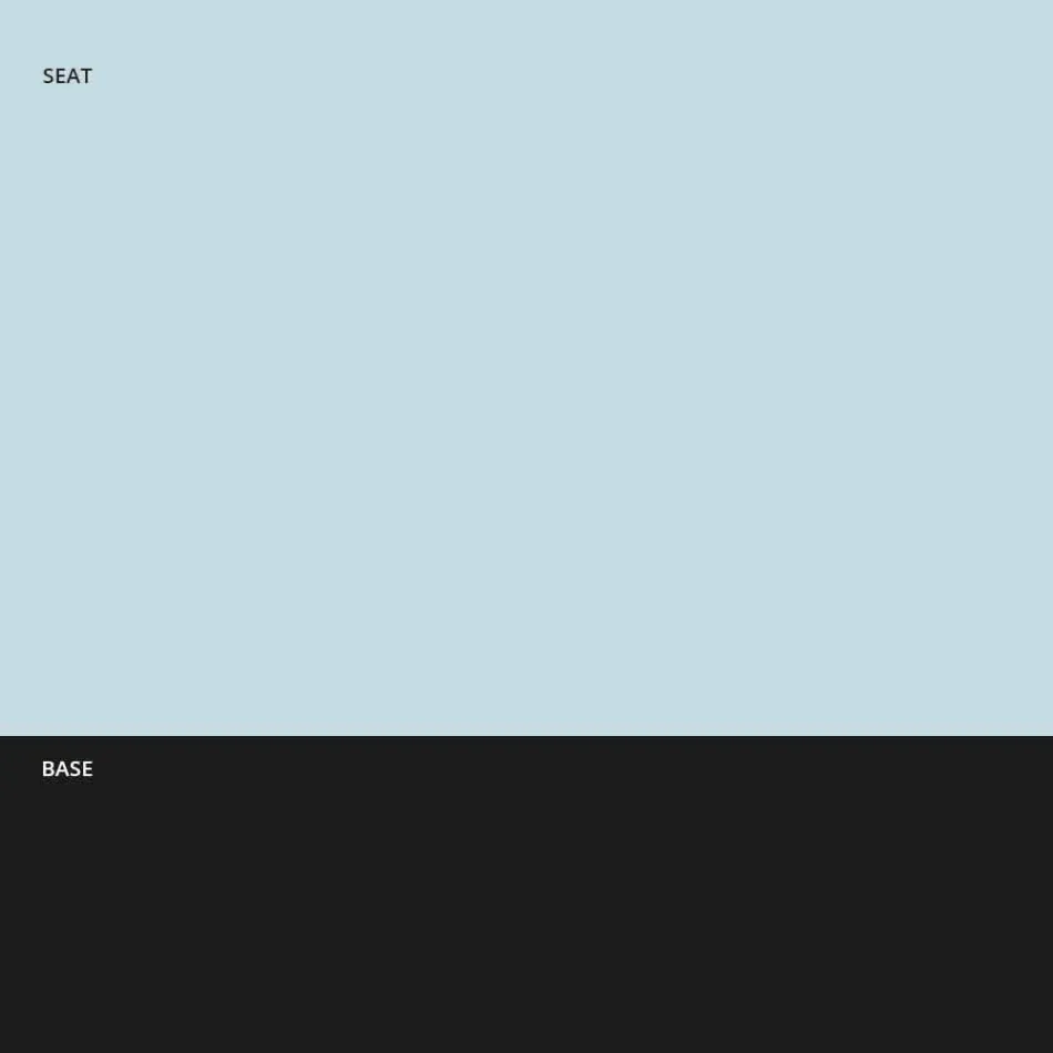 Stohovatelná stolička z kovu a polypropylenu Vyrobeno v Itálii, 2 kusy - Charla Viadurini