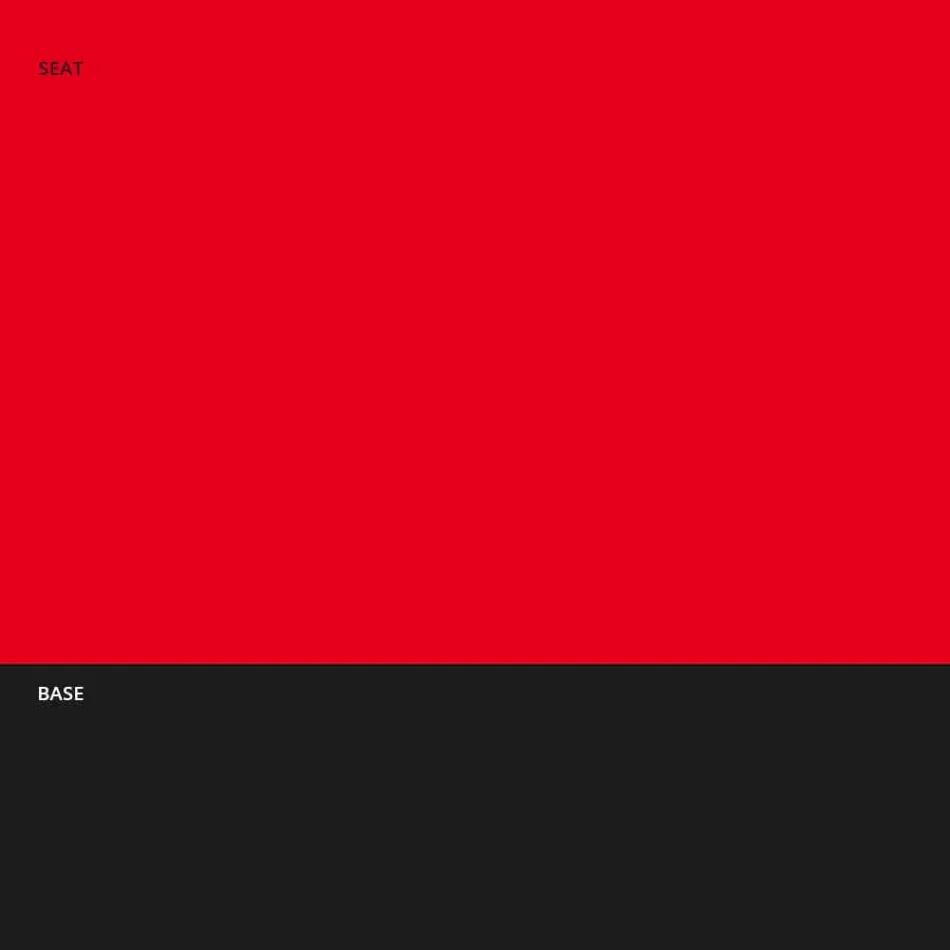 Stohovatelná stolička z kovu a polypropylenu Vyrobeno v Itálii, 2 kusy - Charla Viadurini